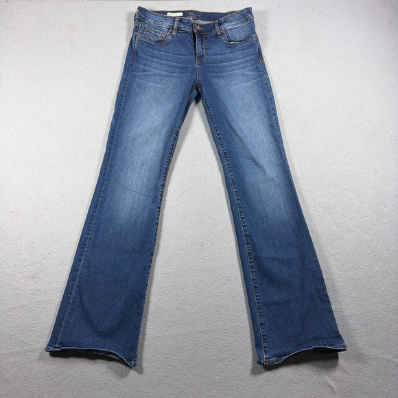 Kut from the Kloth Denim - Kut From The Kloth Baby Bootcut Jeans Women 8S Slim Fit Blue Denim Casual
